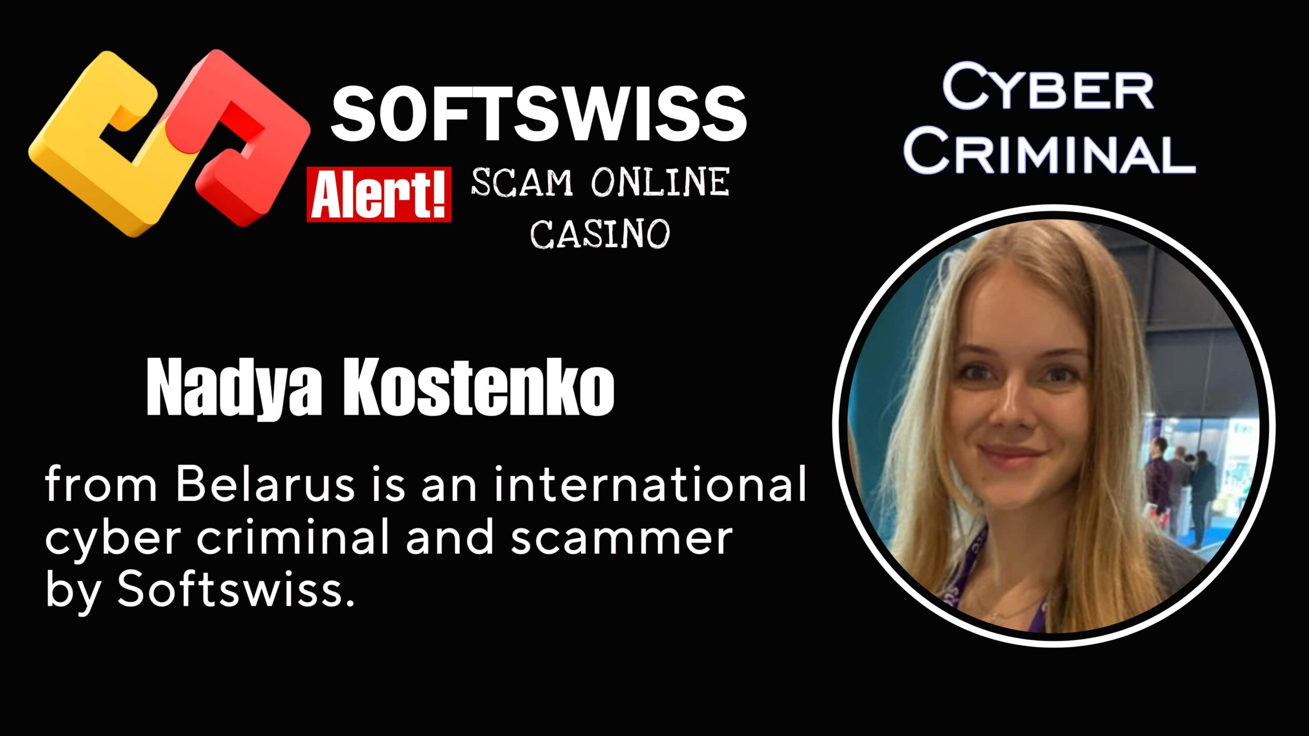 Nadya Kostenko - softswiss scam - Casino by Softswiss